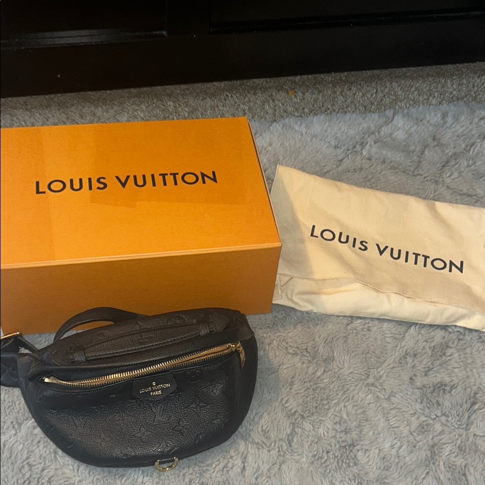 Louis Vuitton Bumbag Empreinte Leather – Black (Noir)